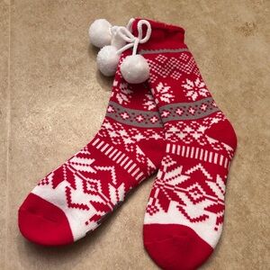 Cozy tread warm women’s sock slippers NEW